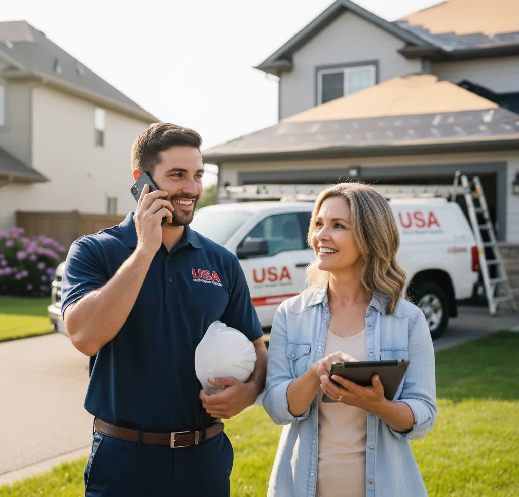 USA Roof Repair Experts customer support in Bruceton